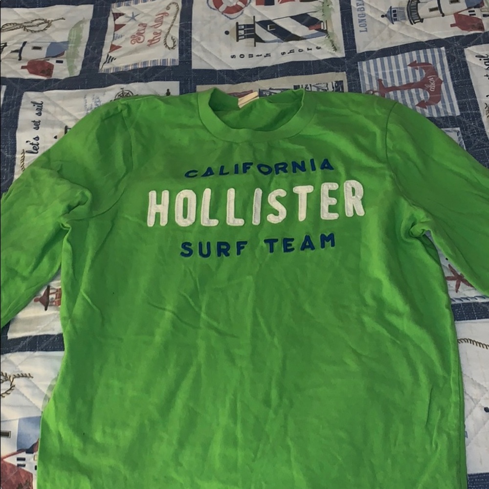long sleeve hollister shirt